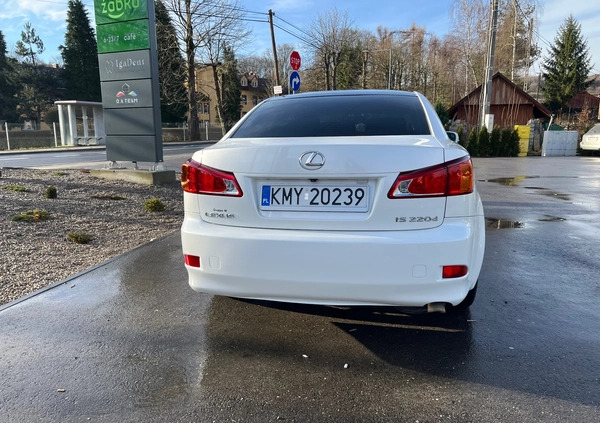 Lexus IS cena 28000 przebieg: 274368, rok produkcji 2010 z Słomniki małe 106